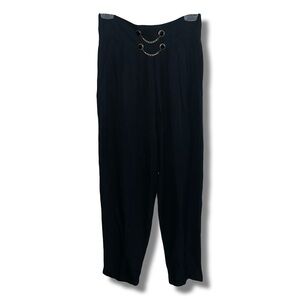 Vintage Black High Rise Pants